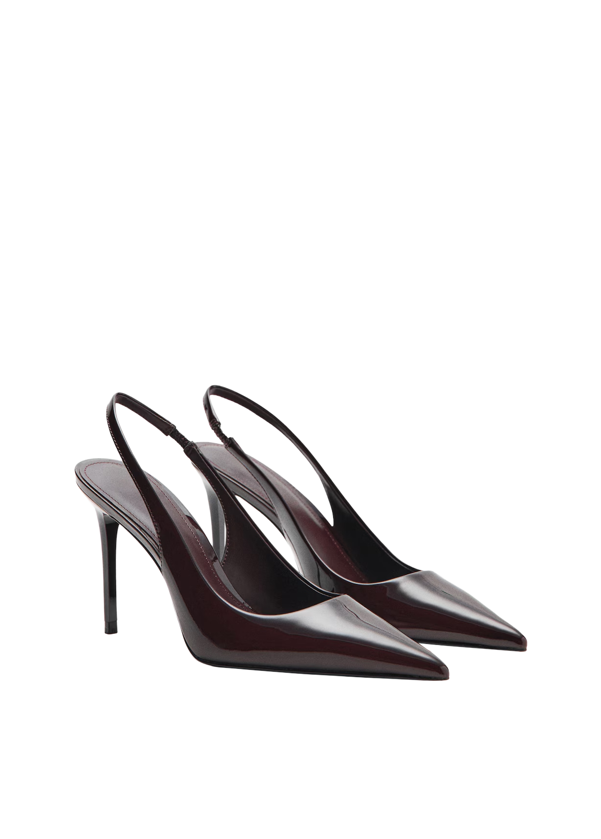 Patent Leather Heel Shoes