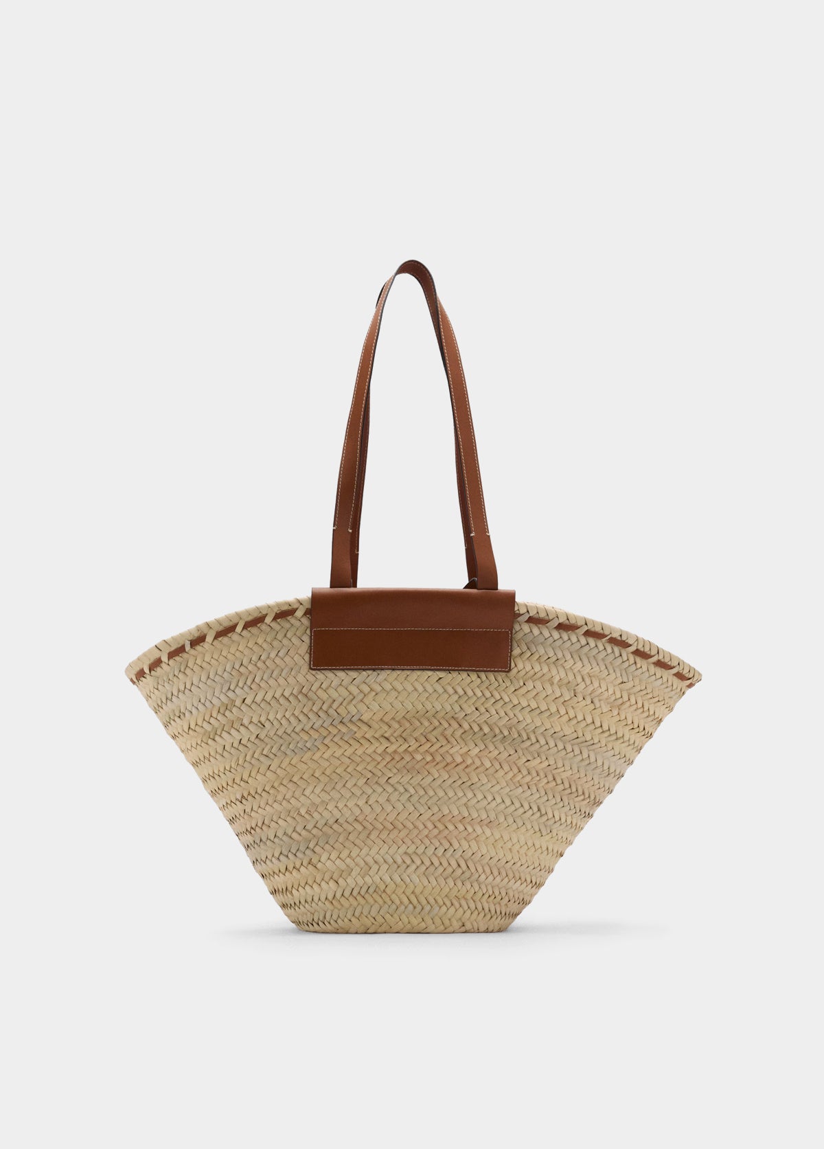 Leather Handle Basket