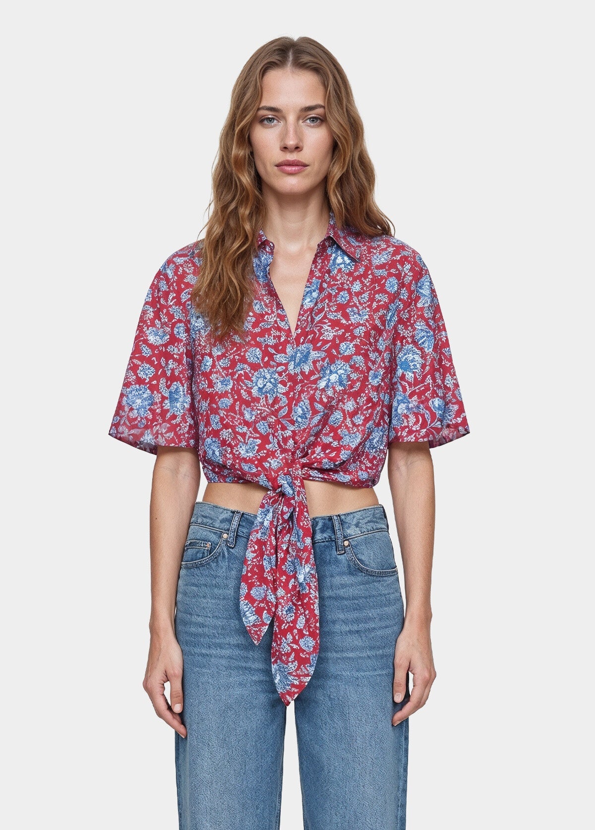 Floral Detail Shirt