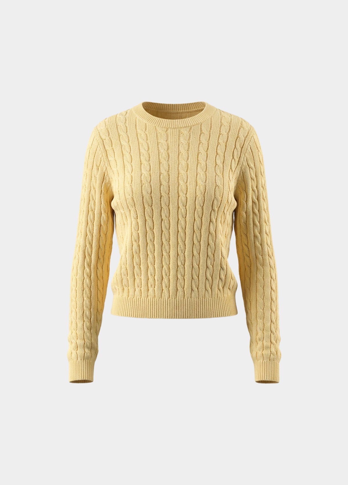 Braided Knitted Sweater