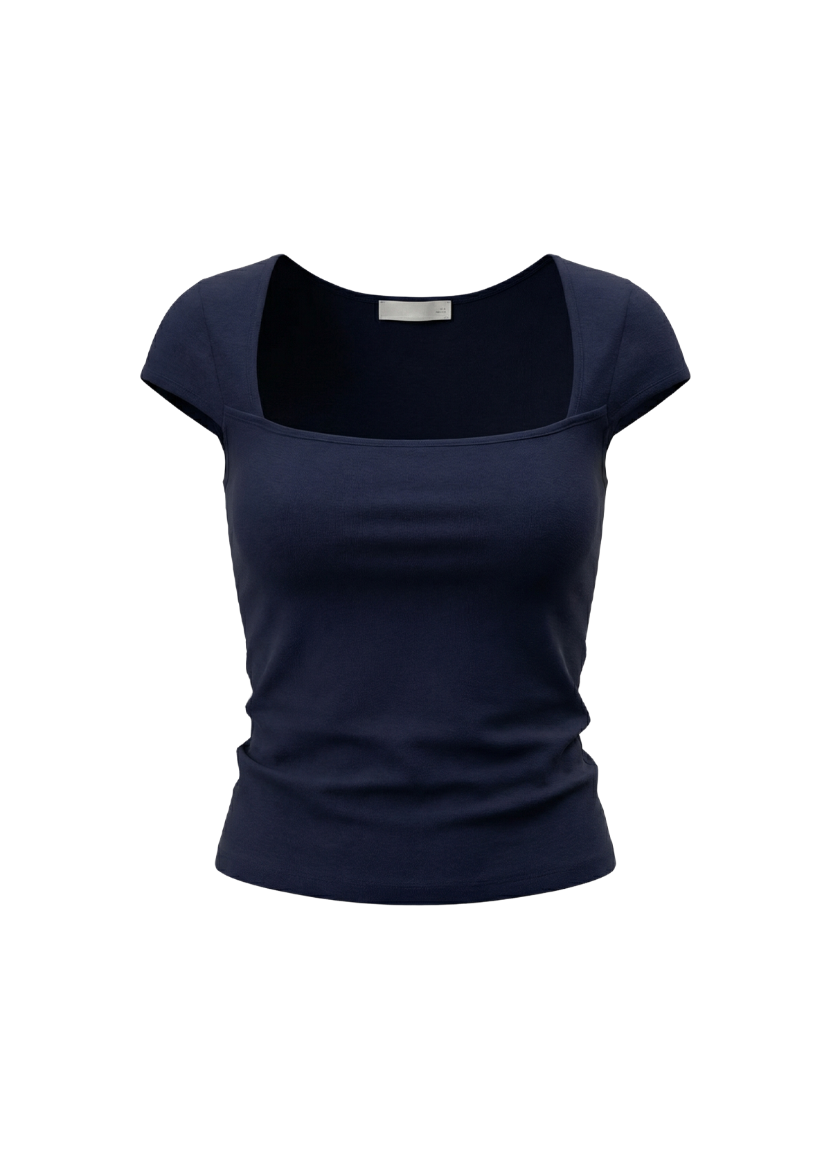 Low Neck Cotton Tee